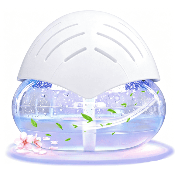 Humidifier for Bedroom, Large Capacity 1800ML Leaf Humidifier, Ultrasonic Steam Machine, Humidifier Gift for Kids Teen Women,White