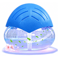 thumbnail image 1 of Humidifier for Bedroom, Large Capacity 1800ML Leaf Humidifier, Ultrasonic Steam Machine, Humidifier Gift for Room,Office,Blue, 1 of 7