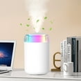 thumbnail image 1 of Skdwakiz 1.2L Humidifier for Room, Small Cool Mist Humidifiers with 2 Mist Modes & Colorful Light, Portable Ultrasonic Air Humidifier for Homes, Bedroom, 1 of 10