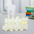 thumbnail image 1 of Humidifiers for Bedroom, 300ml Train Humidifier with Remote Control, Flame Effect Cool Mist Humidifier, Night Light，Retro Train-Shaped Aroma Diffuser for Relaxation, Home Decor & Gifts (White), 1 of 5