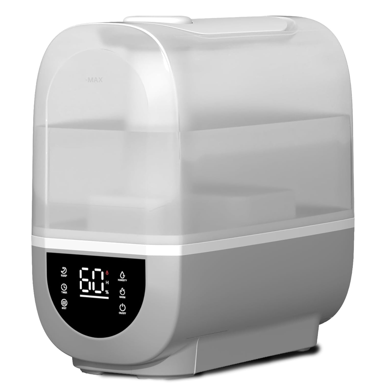 Humidifiers for Bedroom, 6.5L Top Fill for Large Room, dB Quiet Supersized Cool Mist Air Humidifier for Baby Nursery, Plants, Indoor, Auto Shut-Off & Night Light, Easy to Clean & Fill