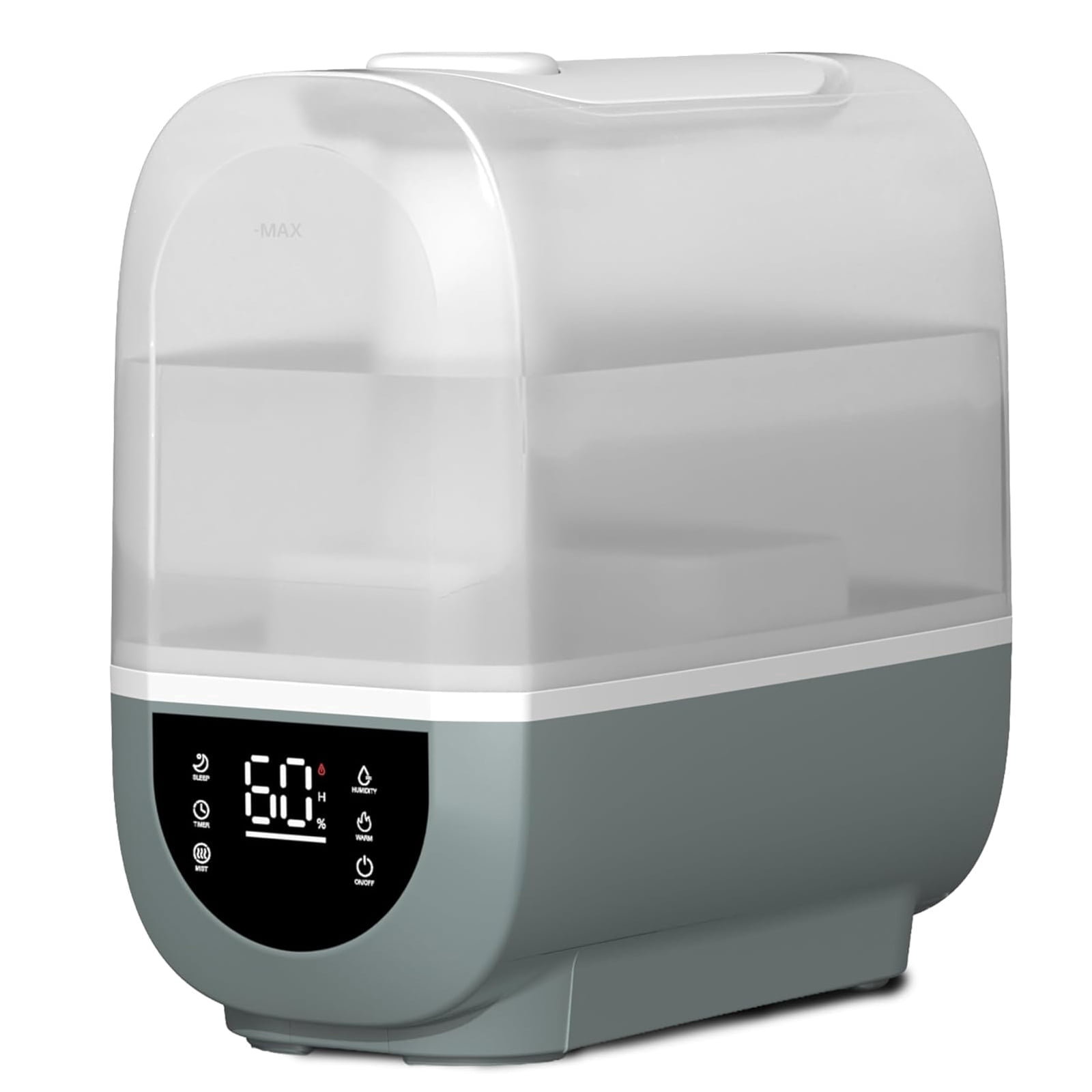 Humidifiers for Bedroom, 6.5L Top Fill for Large Room, dB Quiet Supersized Cool Mist Air Humidifier for Baby Nursery, Plants, Indoor, Auto Shut-Off & Night Light, Easy to Clean & Fill