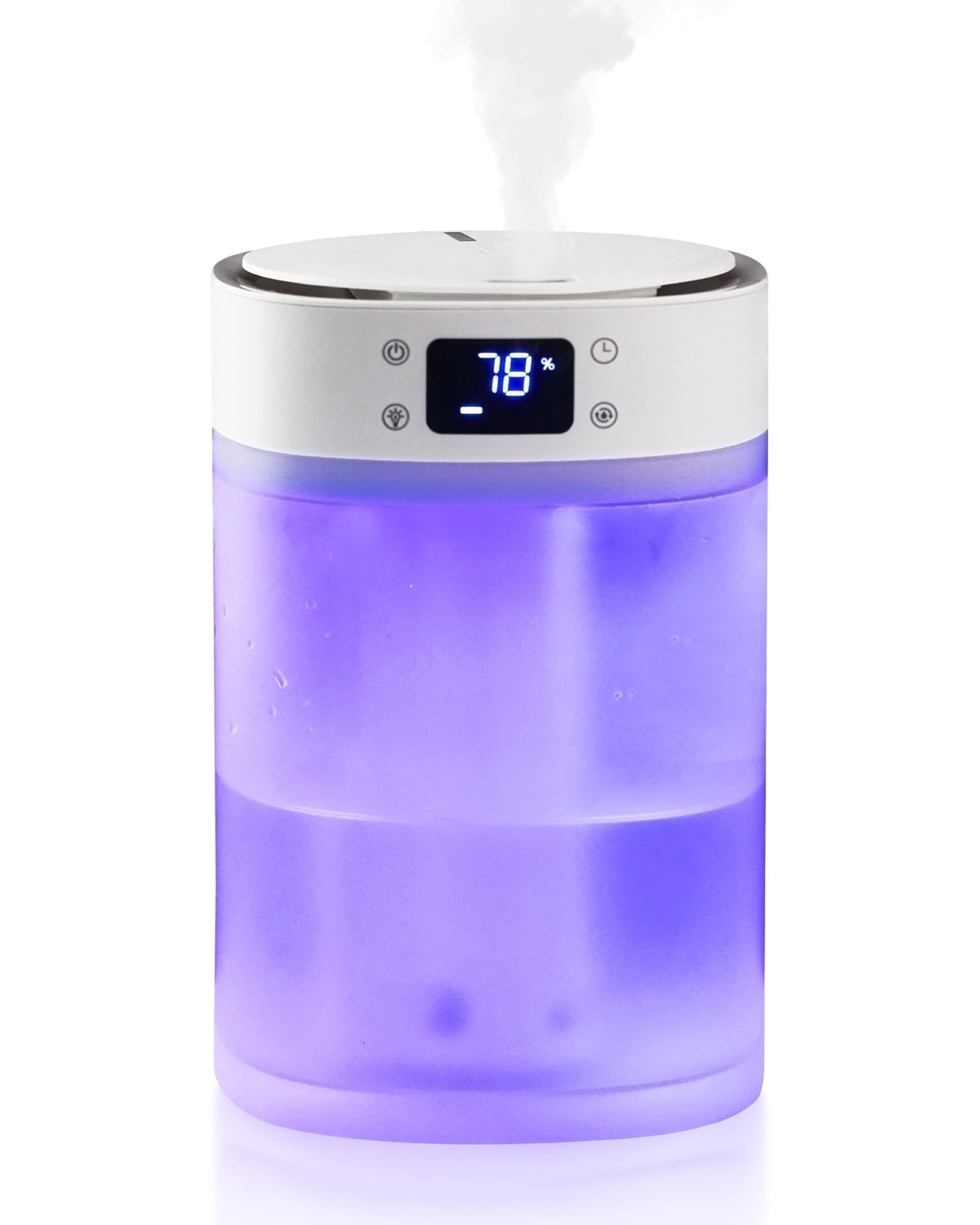 Humidifiers for Bedroom Home, (4L Water Tank) Top-filled Smart Quiet ...