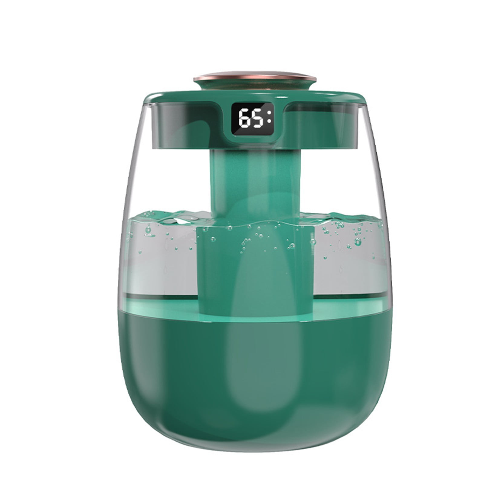 Humidifiers for Bedroom Large Room Home, 2.2l Cool and Warm Humidifiers for Baby and Plants Mist Top Fill Desk Humidifiers Essential Oil Diffuser, Digital Air Humidifier for Home - Night Light