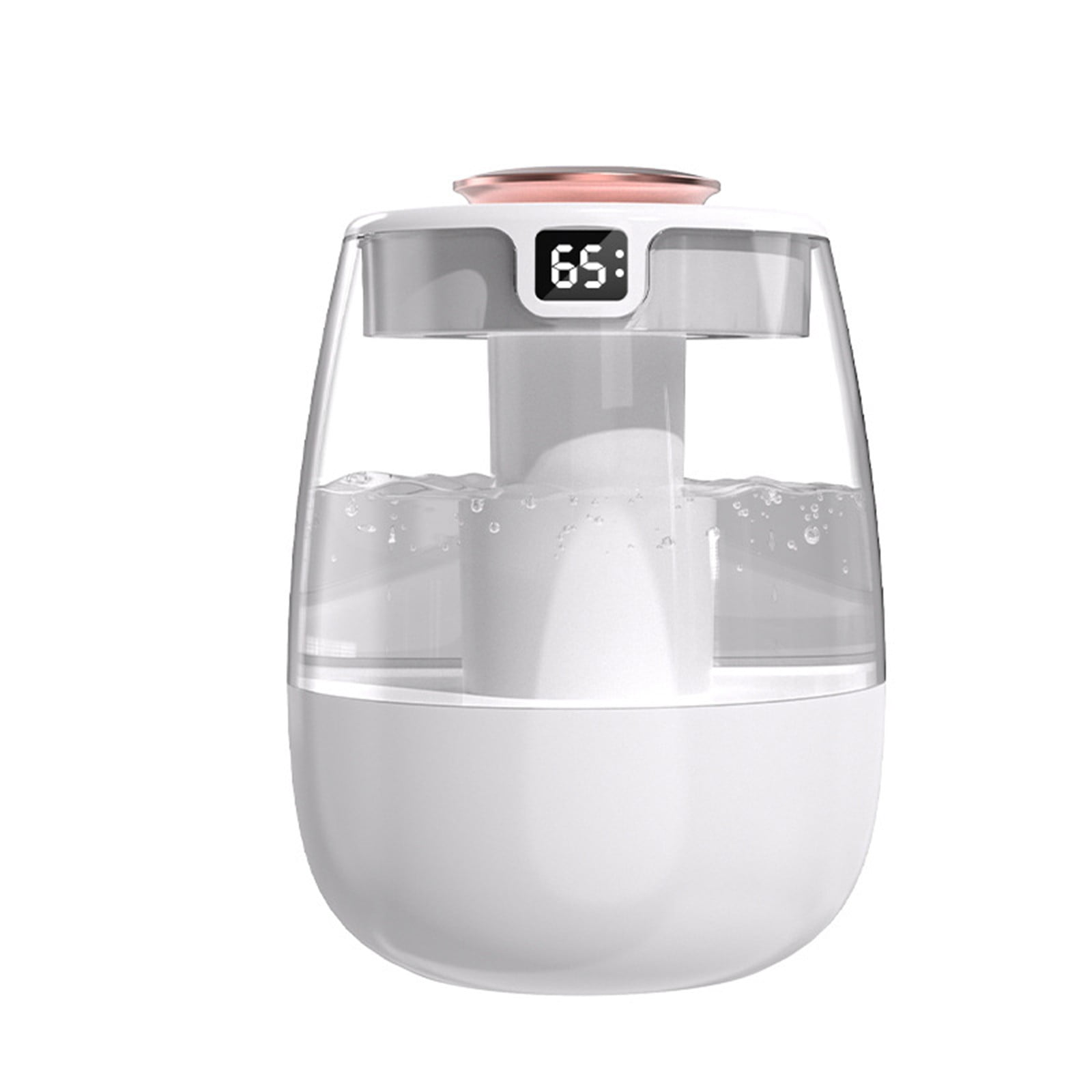 Humidifiers for Bedroom Large Room Home, 2.2l Cool and Warm Humidifiers for Baby and Plants Mist Top Fill Desk Humidifiers Essential Oil Diffuser, Digital Air Humidifier for Home - Night Light