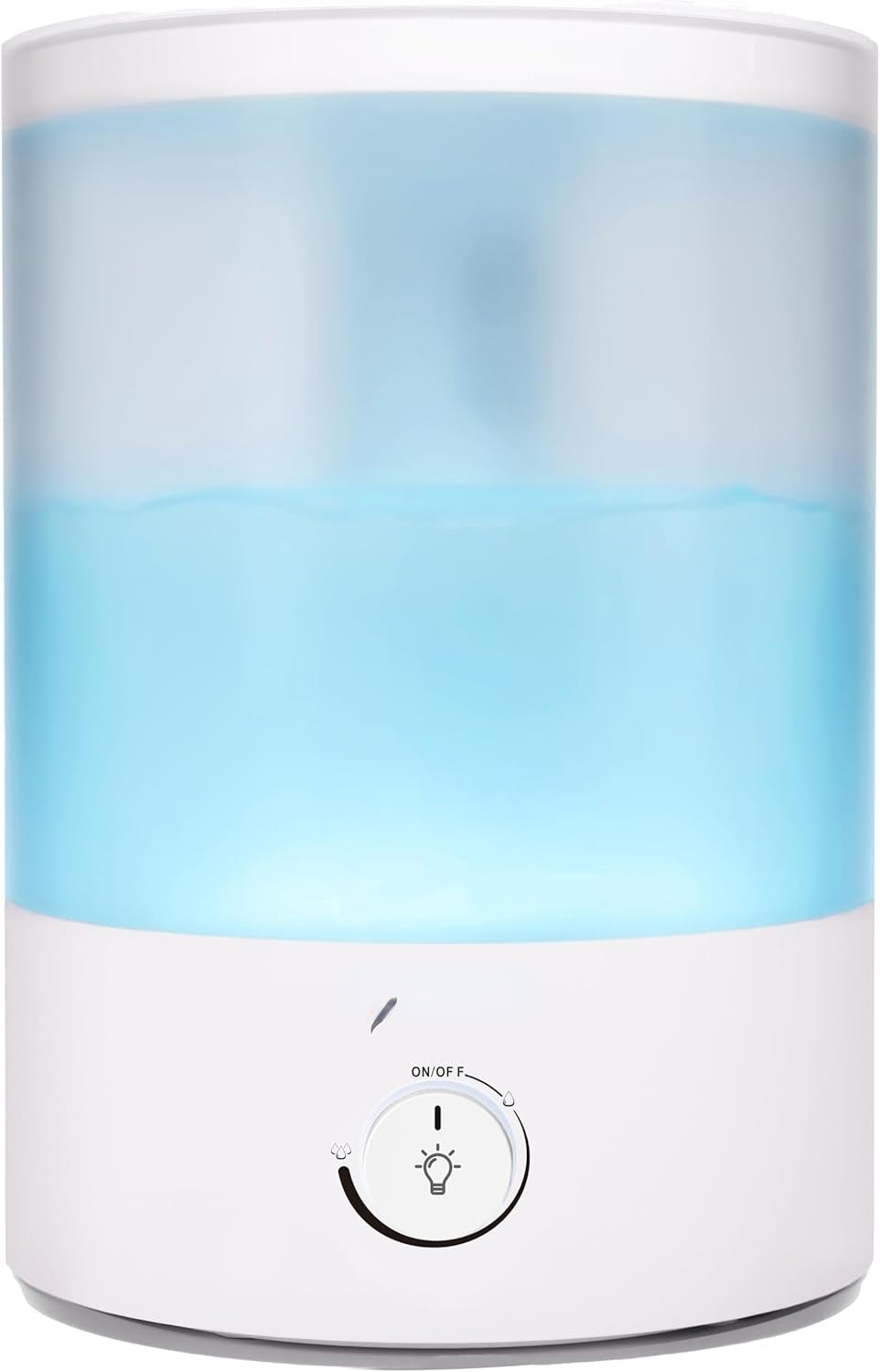 Humidifiers for Bedroom Large room,Top fill 2.5L Ultrasonic cool mist Humidifiers for Baby Nursery and Plants,Up to 24 Hours of Operation, Auto Shut Off, 24dB Quiet,Night Light (Hu-02A-XNLit)191