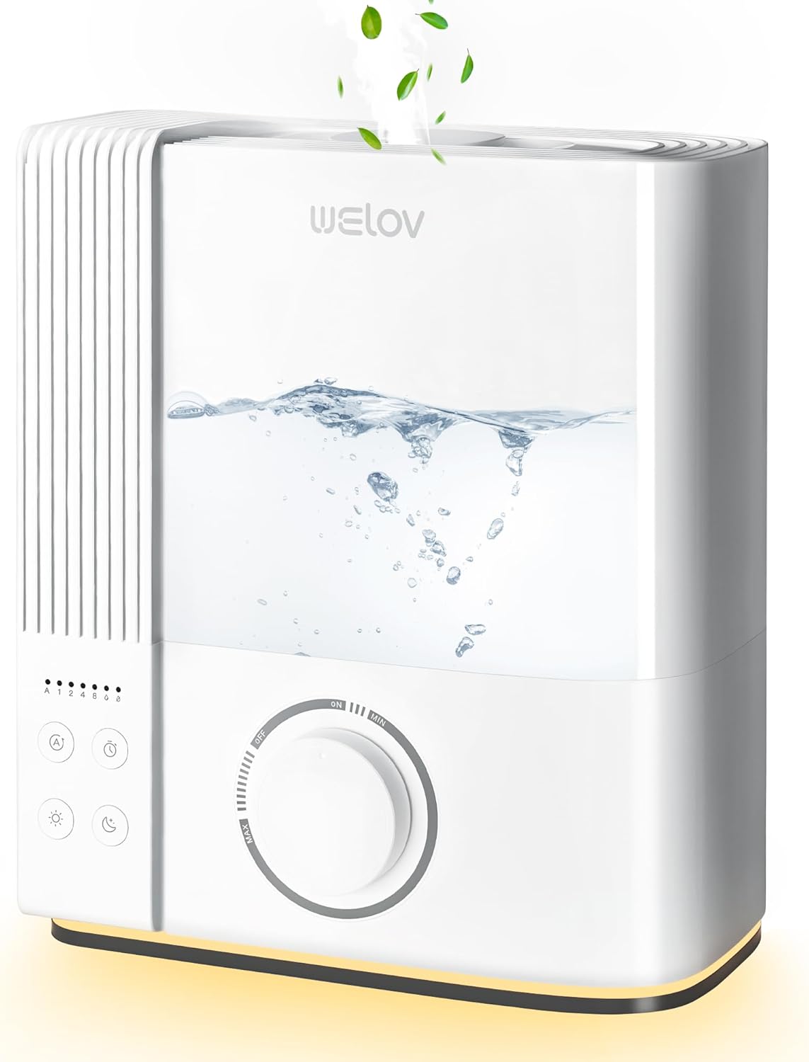 Humidifiers for Bedroom, Ultrasonic Humidifier Large Room, Top Fill Cool Mist Humidifiers for