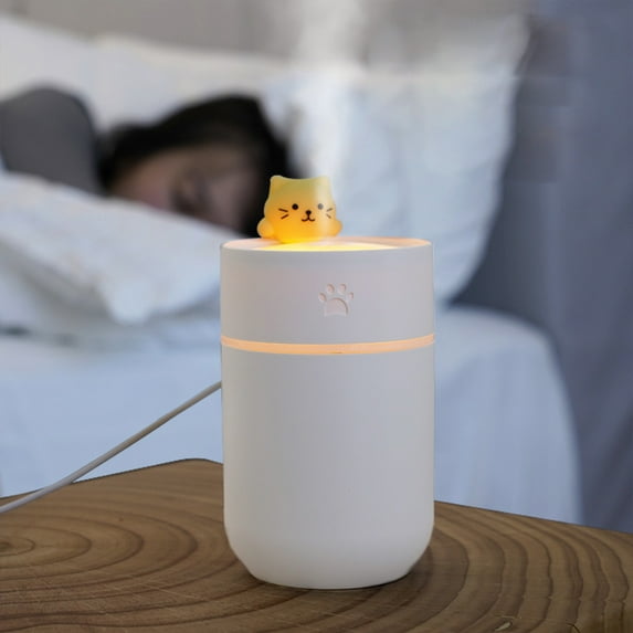 Humidifiers for Home Skegnu Cute Mini Humidifier- Mini Cool Mist Humidifier for Kids Bedroom, Small Humidifier for Desk & Plants & Office With USB,Quiet on Clearance