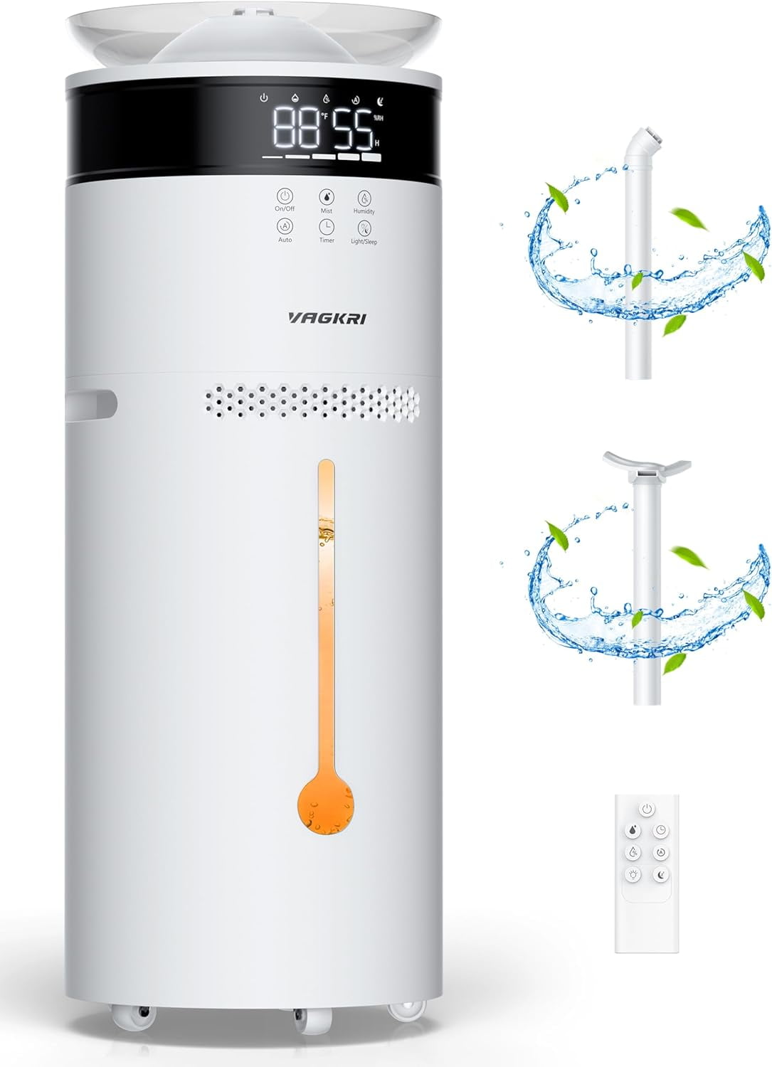 18L Ultrasonic Cool Mist Humidifier Suitable for Large Spaces up to ...