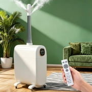 Large Room Humidifier for Home & Whole House, 6.6Gal/25L Cool Mist Top Fill, Covers up to 3000 sq.ft, Floor Model with 360  Nozzle, 3 Speeds for Plants, Office, Commercial & Industrial Use