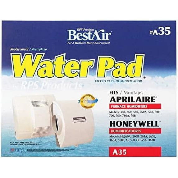 RPS Products Humidipad Evaporator Pad - For Aprilaire Humidifiers - Compatible Models 35