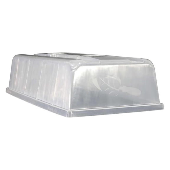Humidity Dome 5" Tall Extra Strength, 2 Pack, Propagation Seed Cloning Lid Vented for 1020 Tray Seed Starting Germination