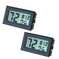 thumbnail image 1 of Humidity Gauge, Digital Hygrometer Indoor Outdoor Hygrometer Thermometer (°F) for Humidors Home Car Greenhouse 2PCS, 1 of 6