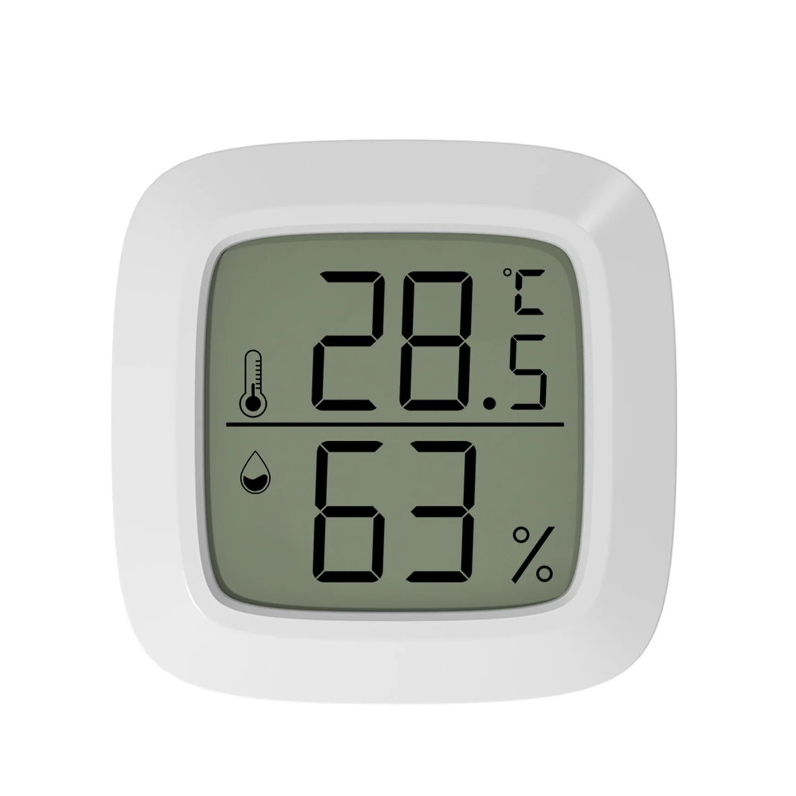 Humidity Monitor with Magnetic Suction LCD Digital Weather Station Temperature Tester Gauge - ℃