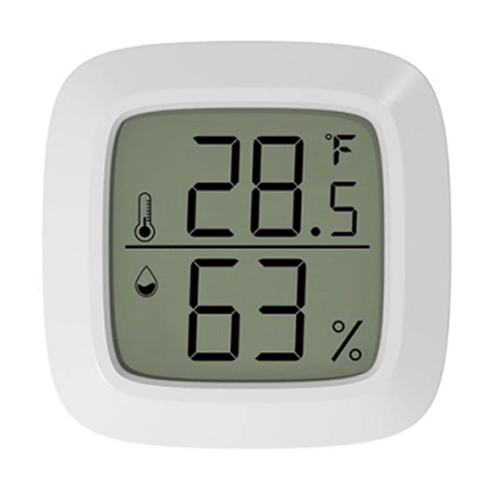 Humidity Monitor with Magnetic Suction LCD Digital Weather Station Temperature Tester Gauge - ℉