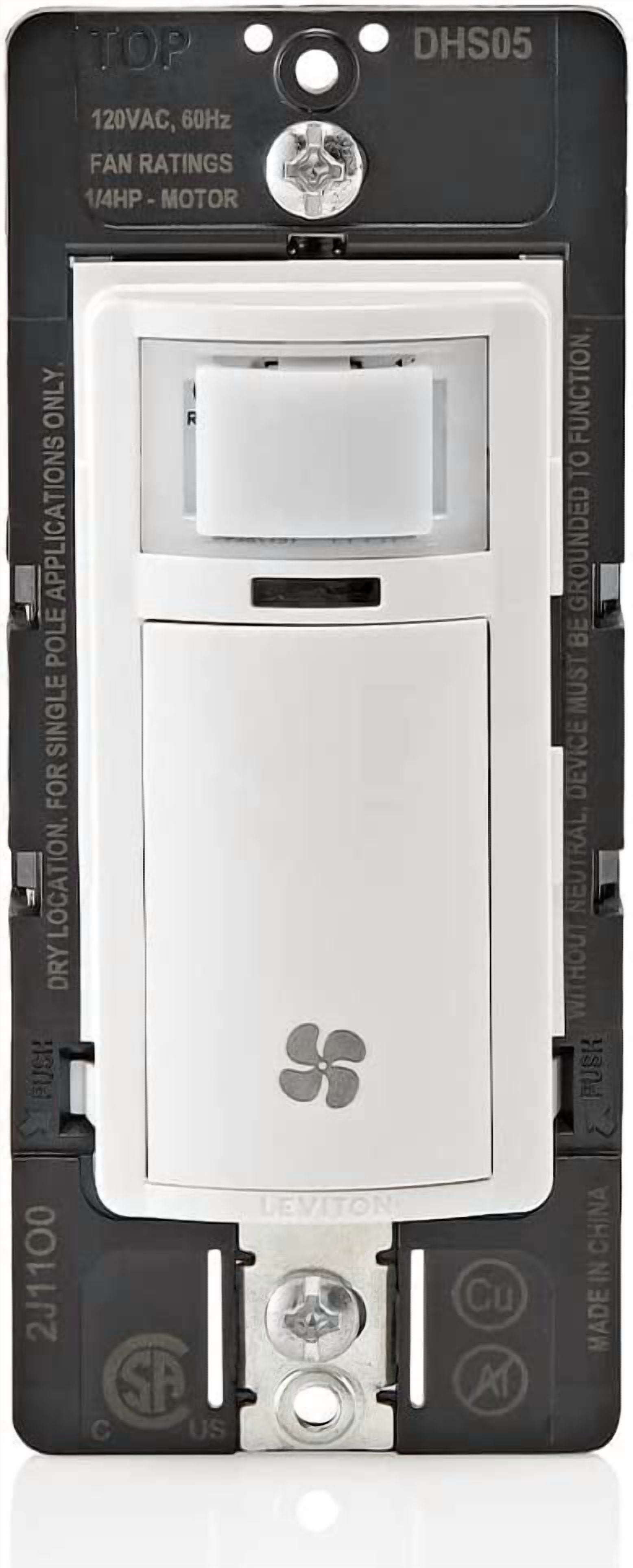 Humidity Sensor Switch for Bathroom Exhaust Fan, Automate Ventilation
