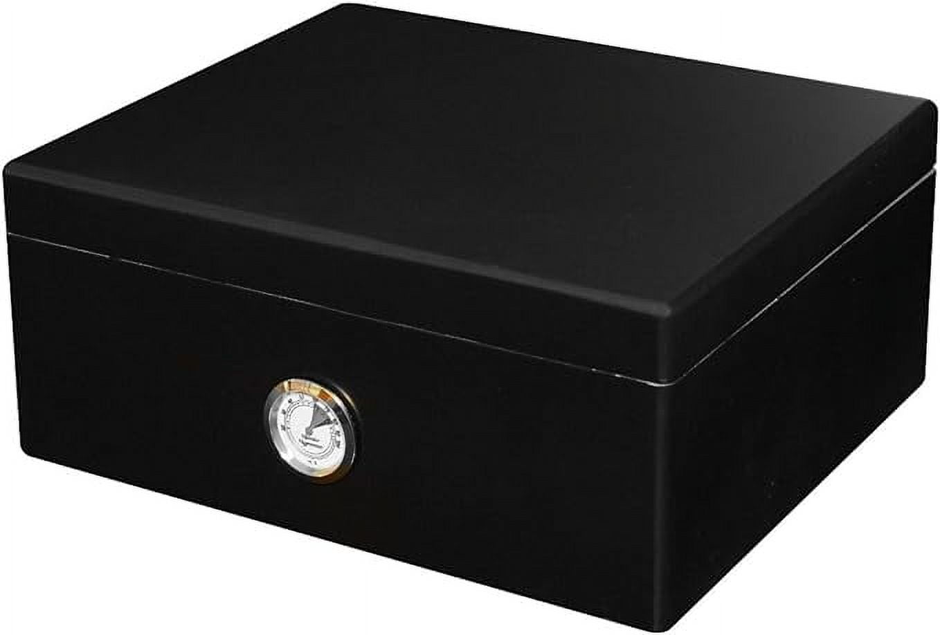 Humidor Supreme 50 Cigar Rembrandt Humidor, Black