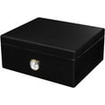 thumbnail image 1 of Humidor Supreme 50 Cigar Rembrandt Humidor, Black, 1 of 2