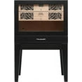 thumbnail image 1 of Humidor Supreme Balthazar II End Table Humidor (Black Oak), 1 of 5