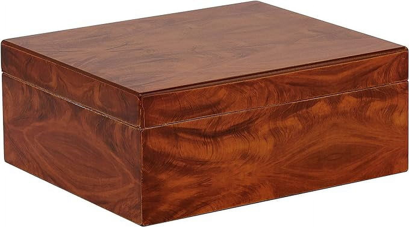 Humidor Supreme Orleans Group Burl Humidor, 40 Count