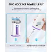 Humihome Rechargeable Handheld Steam Inhaler & Humidifying Mist Sprayer for Home and Travel Use