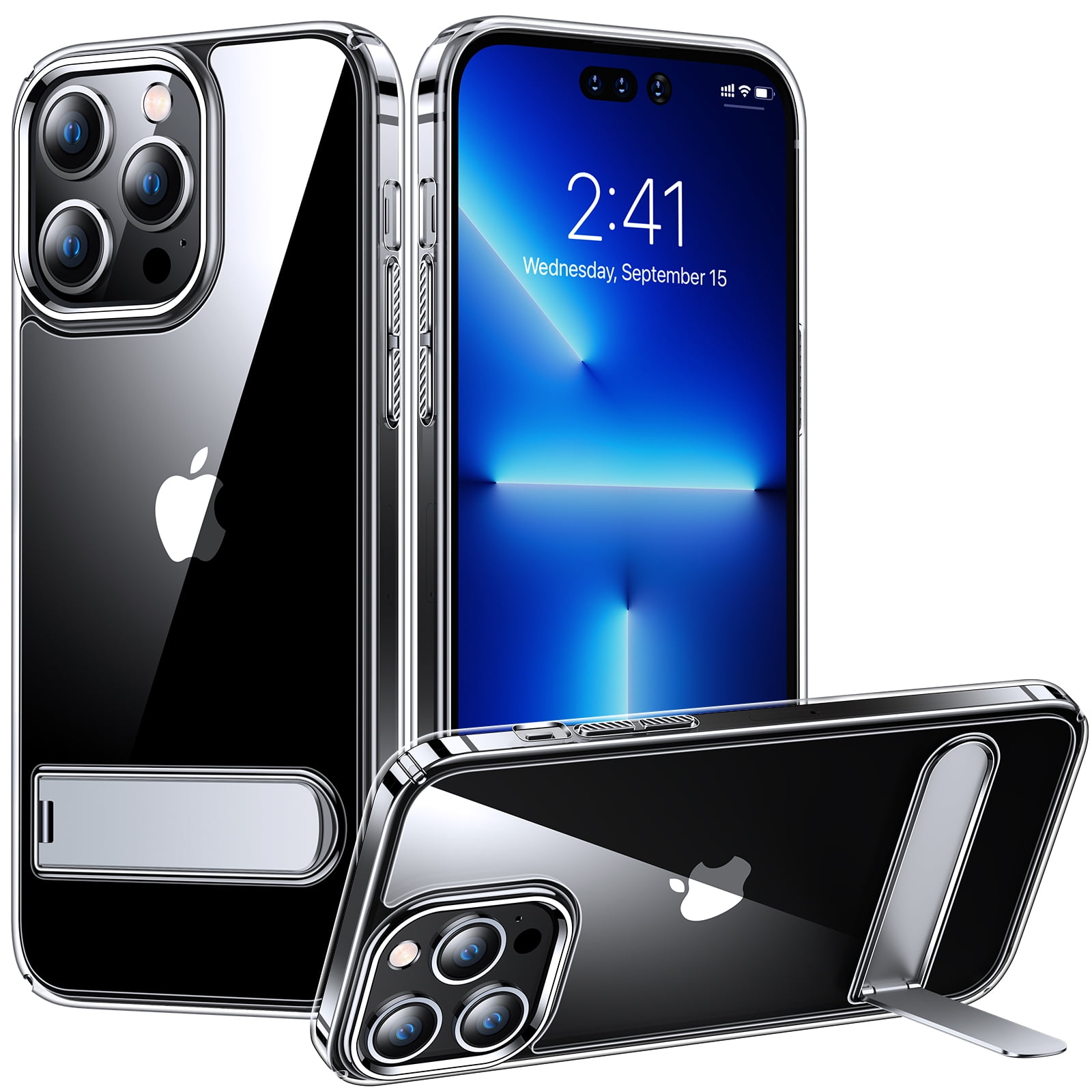 Humixx Crystal Clear for iPhone 14 Pro Max Case, [Not Yellowing