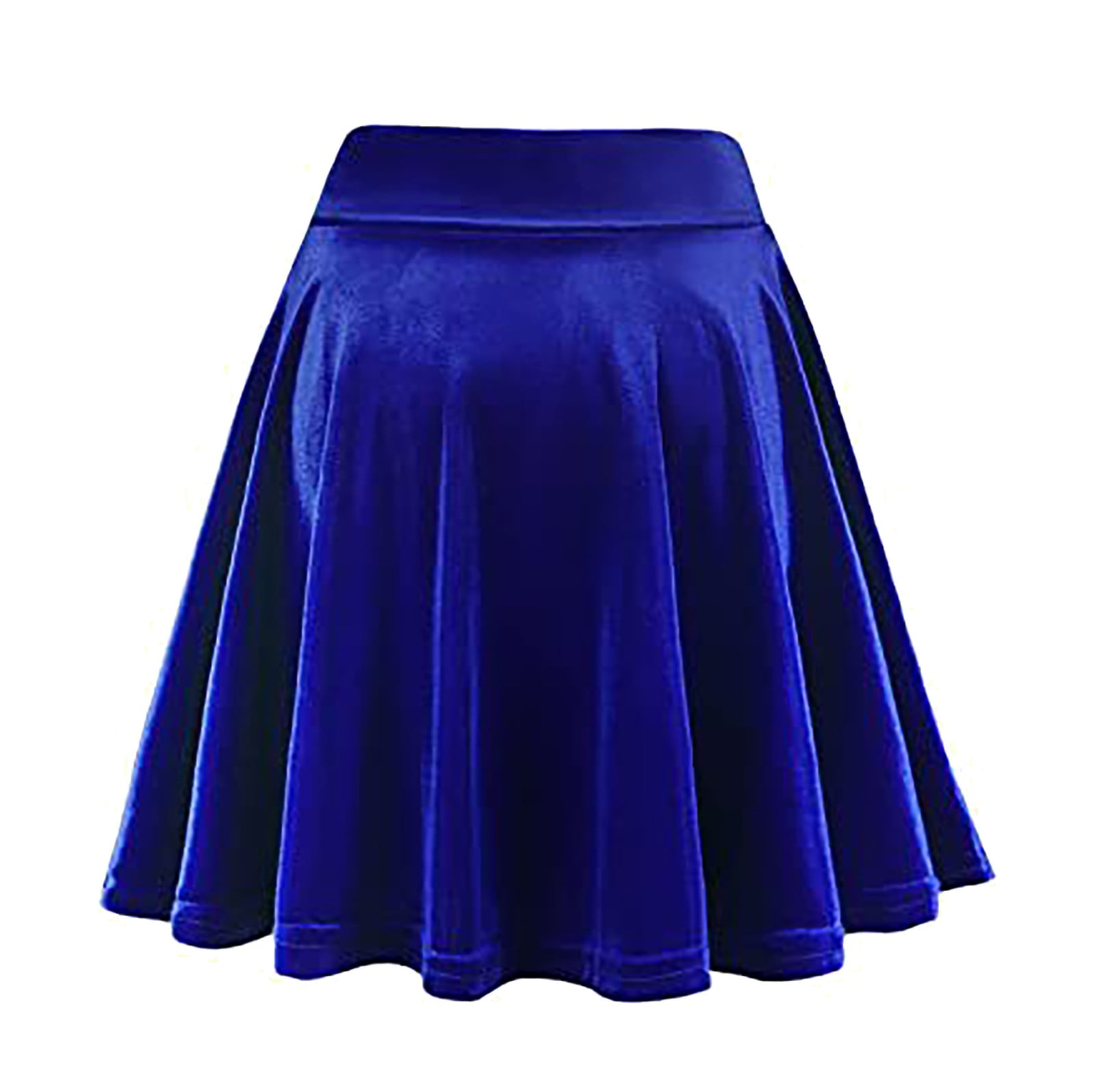 NYL Womens A-Line Flared Skater Skirt Reg &amp; Plus Size - Made In USA Dust Pink C517ysn4a49