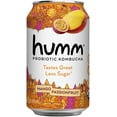 thumbnail image 1 of Humm Kombucha Tea, Mango Passionfruit, Probiotic, Organic, 12oz Can, 1 of 8