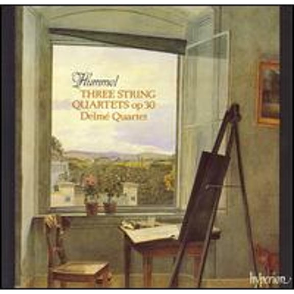 Hummel: Three String Quartets, Op. 30 (CD) by Delme String Quartet, Galina Solodchin (viola), John Trusler (violin), John Underwood (viola), Jonathan Williams (cello);...