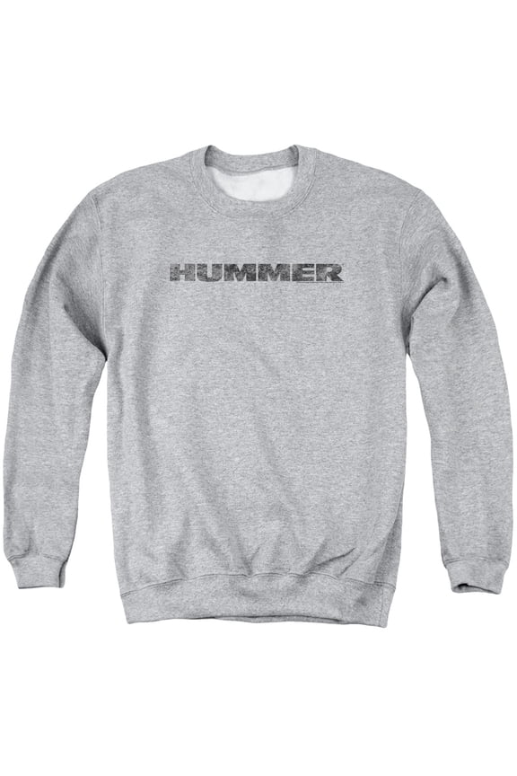 Hummer - Distressed Hummer Logo - Crewneck Sweatshirt - XXX-Large