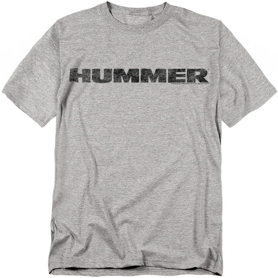 Hummer - Distressed Hummer Logo - Short Sleeve Shirt - Small