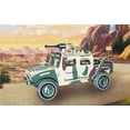 thumbnail image 1 of Hummer H1 (L) - Colored 3D Jigsaw Woodcraft Kit Wooden Puzzle, 1 of 2