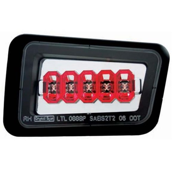 Hummer H2 2005 - 2008 Bumper Lights Rear Crystal Clear