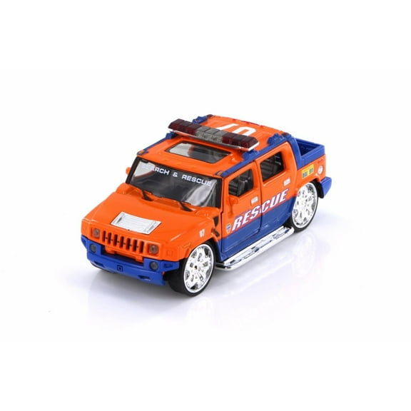 Hummer H2 SUT, Orange - Phoenix 58005D - 1/35 scale Diecast Model Toy Car (Brand New but NO BOX)