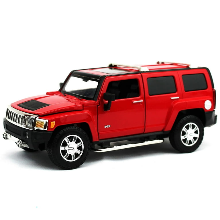 Hummer H3: Red - 1:24 Model Car by Optimum Diecast - Walmart.com