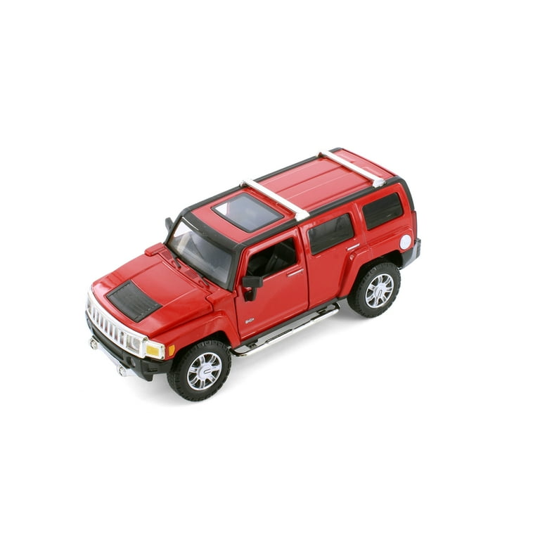 Hummer H3, Red - Showcasts 68240R - 1/24 Scale Diecast Model Car