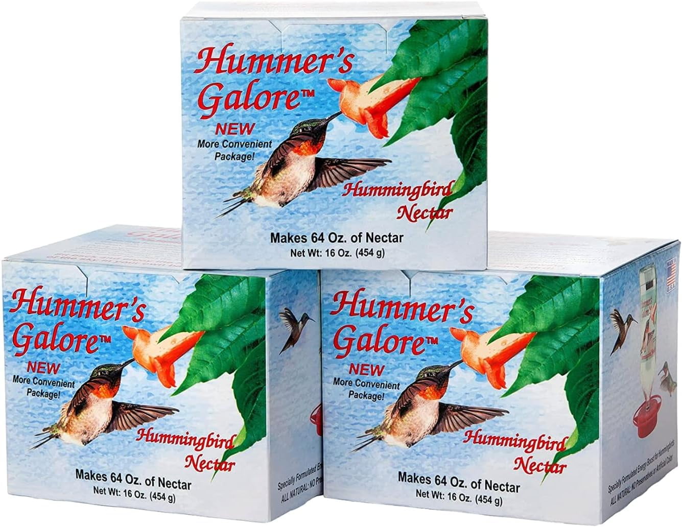 Hummer's Galore ReadytoMix Hummingbird Nectar Powder, Makes 192oz