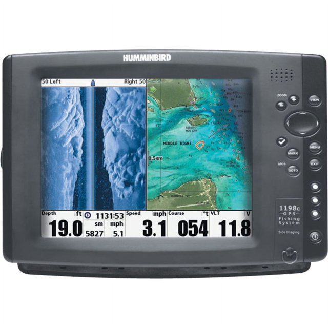 Humminbird 1100 Series 1198c SI Combo Fishfinder included