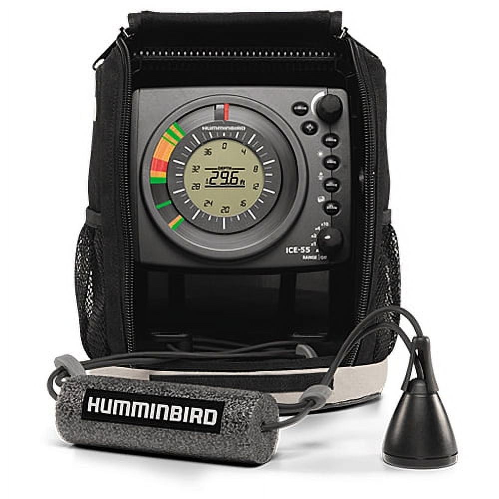 Humminbird 407040-1 ICE 55 Ice Fishing Flasher with 6-Color Fiber