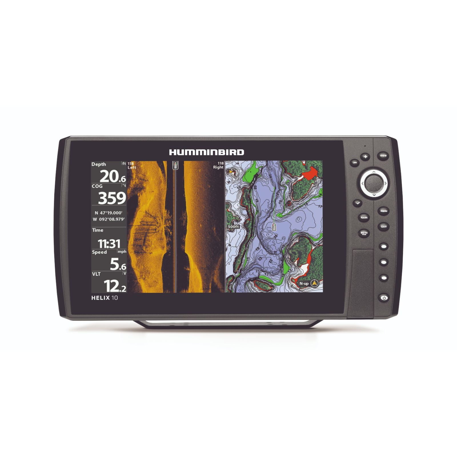 Humminbird Fishfinder HELIX 12 CHIRP MEGA SI+ GPS G4N CHO