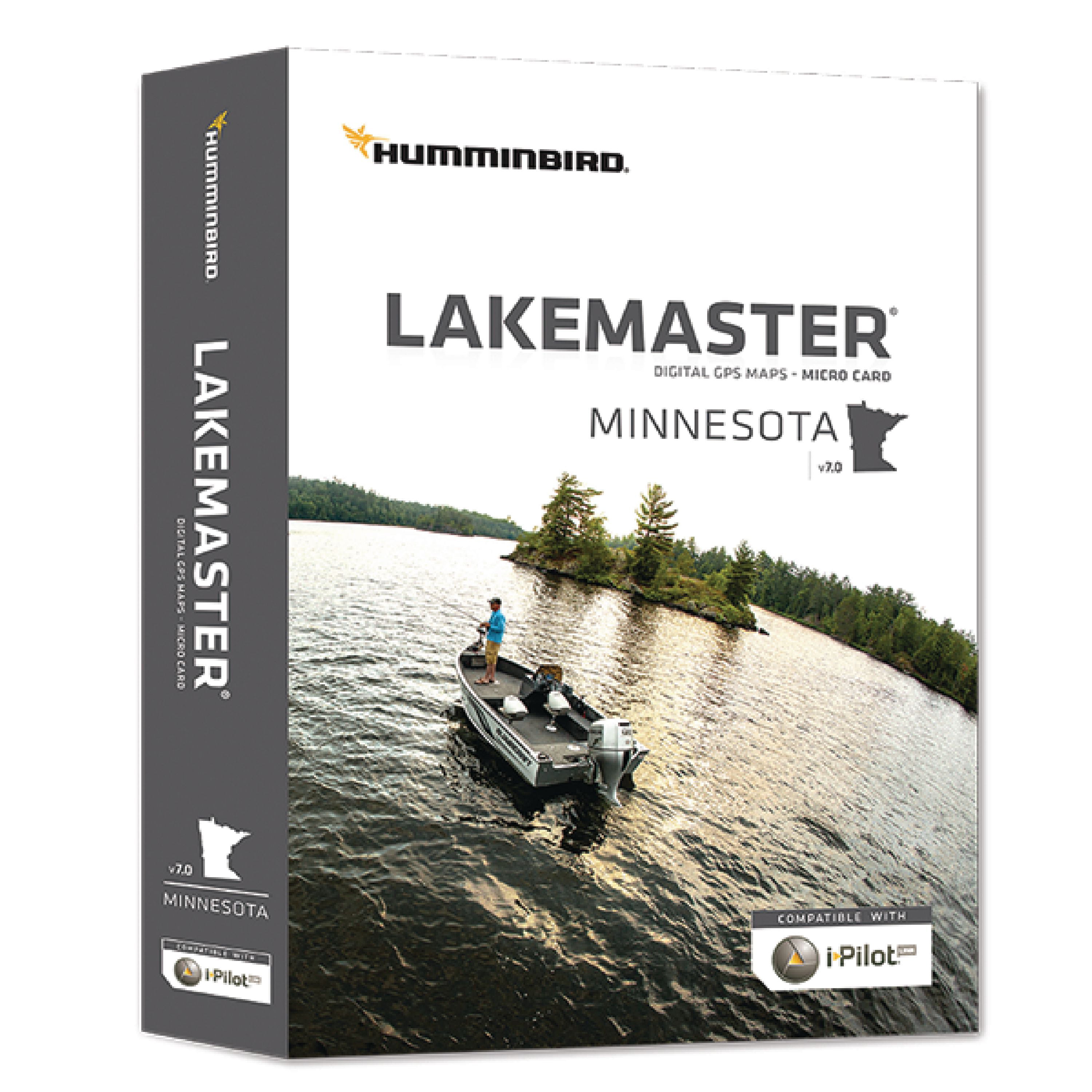 Humminbird 600021-5 Lakemaster Version 7.0 GPS Fishing Map for Chartplotter  for Minnesota