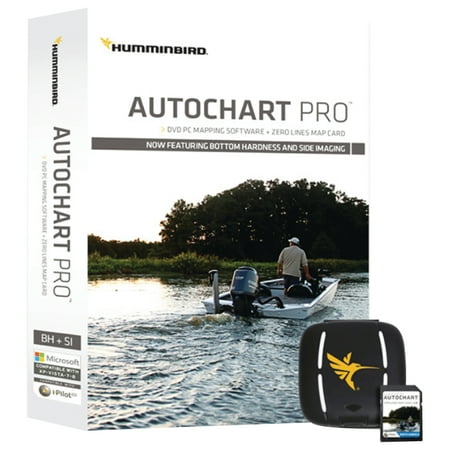 Humminbird 600032-1 AutoChart Pro User Generated DVD Fishing Mapping Software