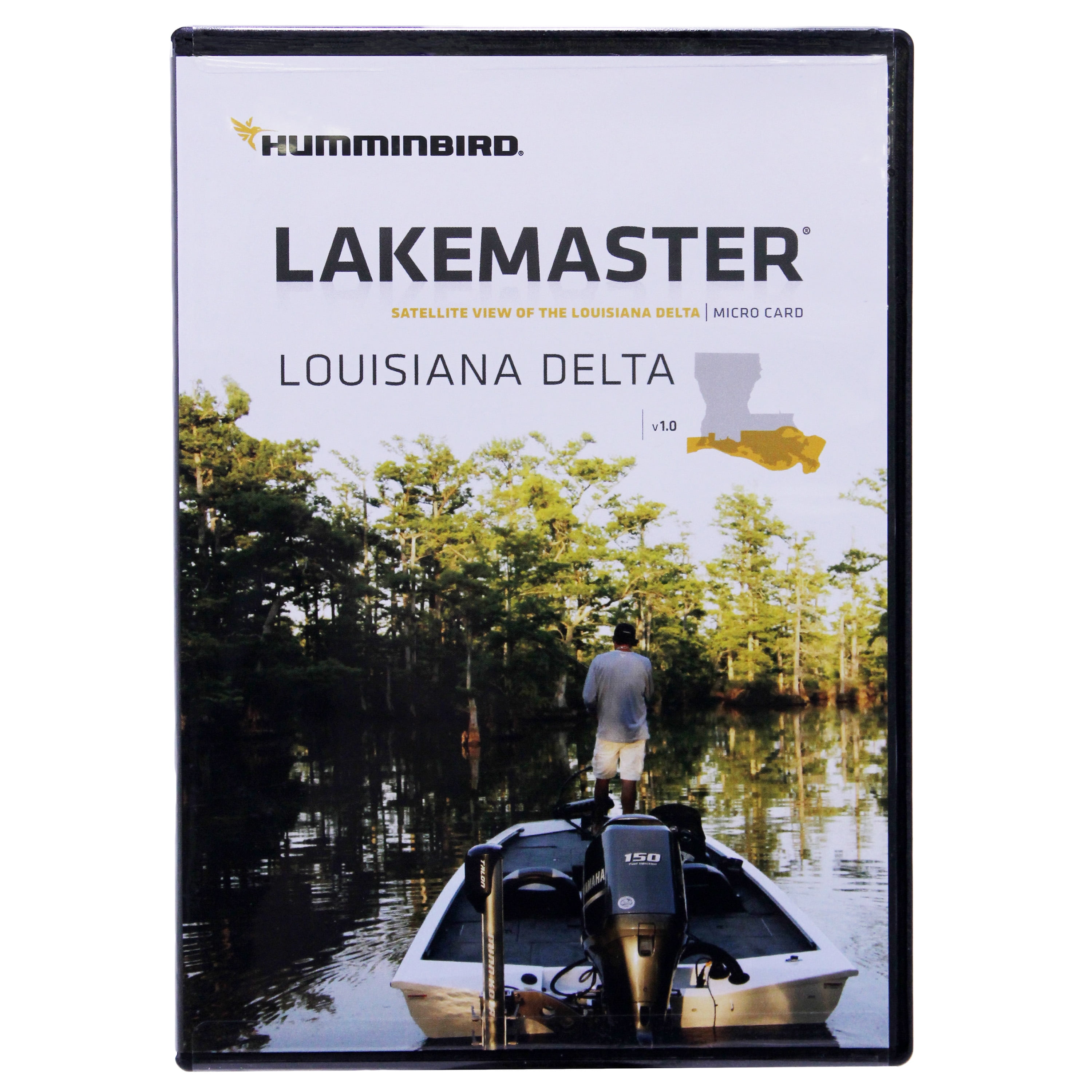 Humminbird 6000501 LakeMaster Louisiana Delta Aerial View V1 (Legacy
