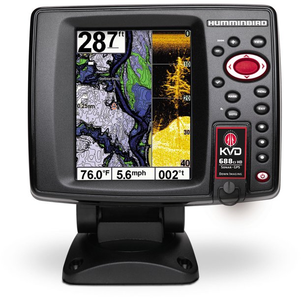 Humminbird 688ci HD DI KVD Combo GPS/Fishfinder with Navionics Plus SD