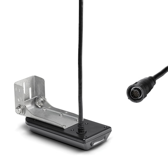 Humminbird 710265-1 XM 14 20 MSI T - SOLIX MEGA SI, MEGA DI, 2D w/ Temp Transom Transducer