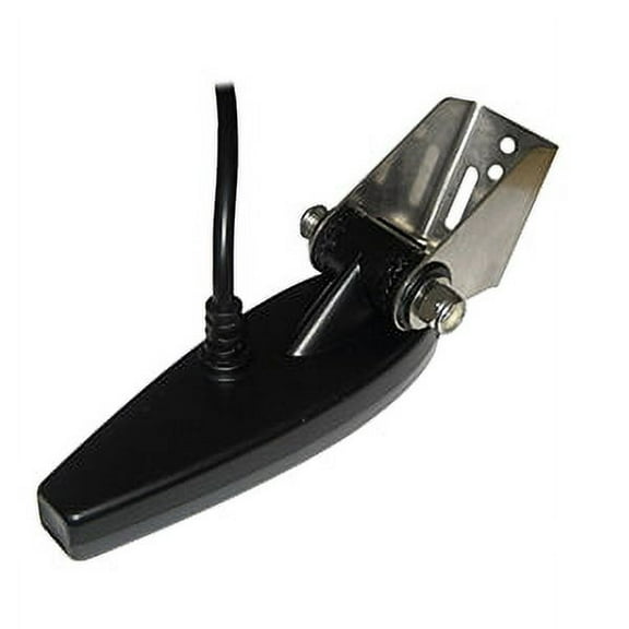 8" Jet Black XM 9 MDI T MEGA Down Imaging Transom Mount Transducer
