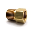 thumbnail image 1 of AP Products Marshall Excelsior ME2132P Inverted Flare Adapter - 1/4" MNPT x 1/4" Female Flare Plug, 1 of 4