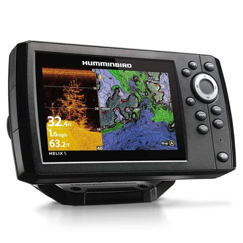 Humminbird Boat Helix 5 Chirp DI GPS G2 410220-1 | 5 In w/ Transducer