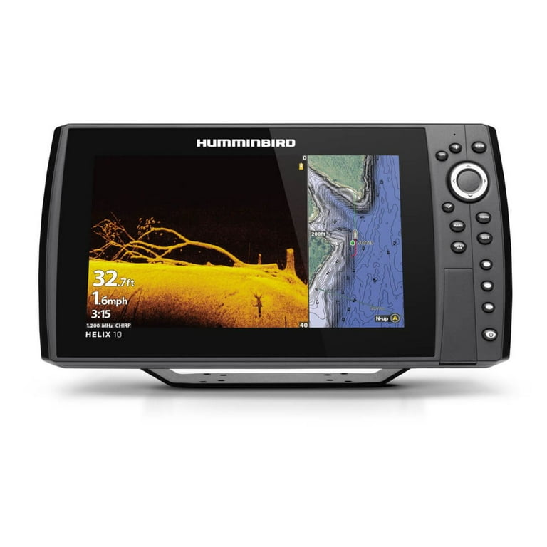 Humminbird Helix 10 Chirp Mega DI+ GPS G3N Fishfinder 410880-1 
