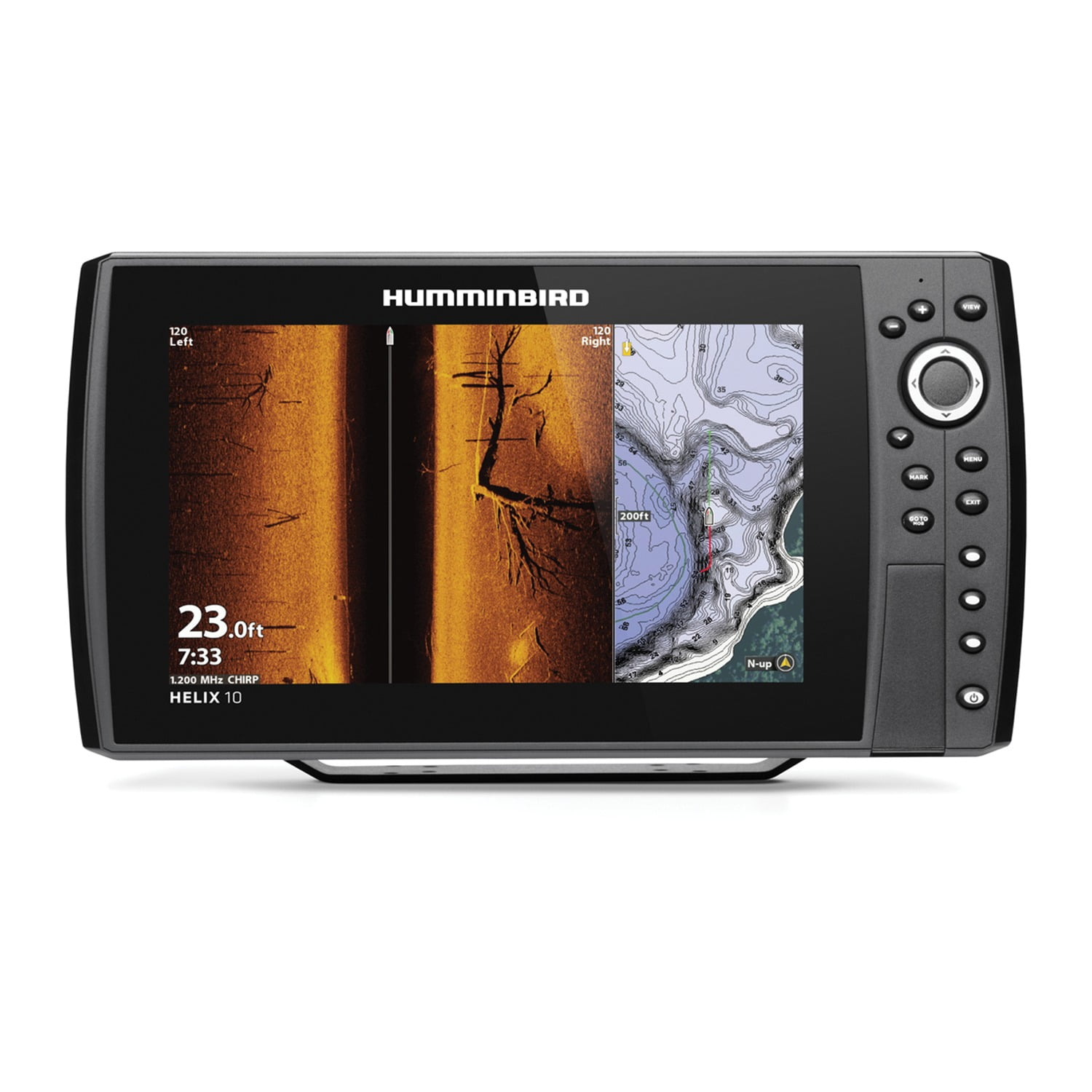 HUMMINBIRD HELIX 12 G4N. ＋MEGA360 HELIX 12 MSI+ GPS G4N - Humminbird